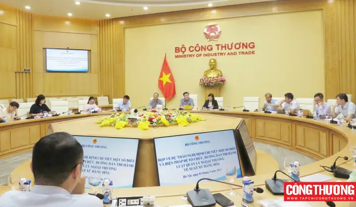 Hoàn thiện dự thảo Nghị định thay thế hướng dẫn thi hành Luật Quản lý ngoại thương về xuất xứ hàng hóa