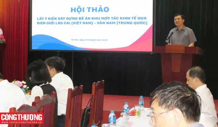 Xây dựng Đề án Khu hợp tác kinh tế qua biên giới Lào Cai (Việt Nam) – Vân Nam (Trung Quốc)