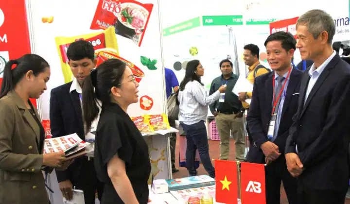 Nông sản, thực phẩm Việt Nam thu hút sự quan tâm tại thị trường Campuchia