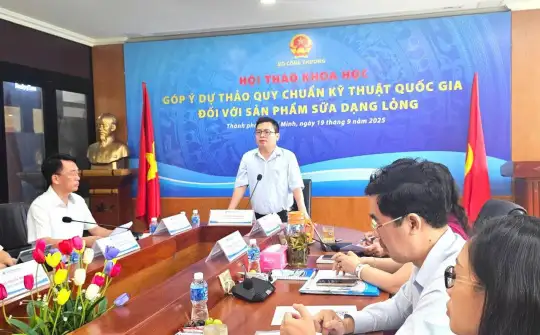 Bộ Công Thương lấy ý kiến, hoàn thiện Quy chuẩn kỹ thuật Quốc gia cho sản phẩm sữa dạng lỏng