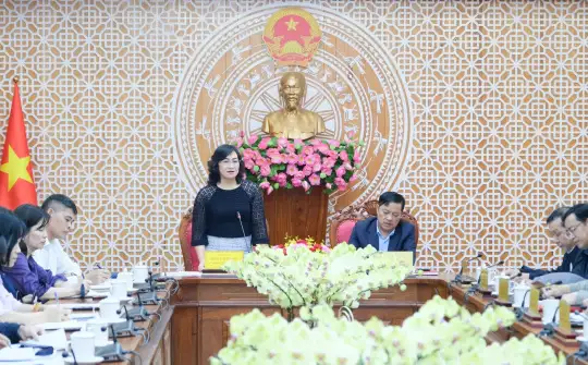 Thứ trưởng Phan Thị Thắng làm việc với tỉnh Lâm Đồng về triển khai các Chương trình mục tiêu quốc gia