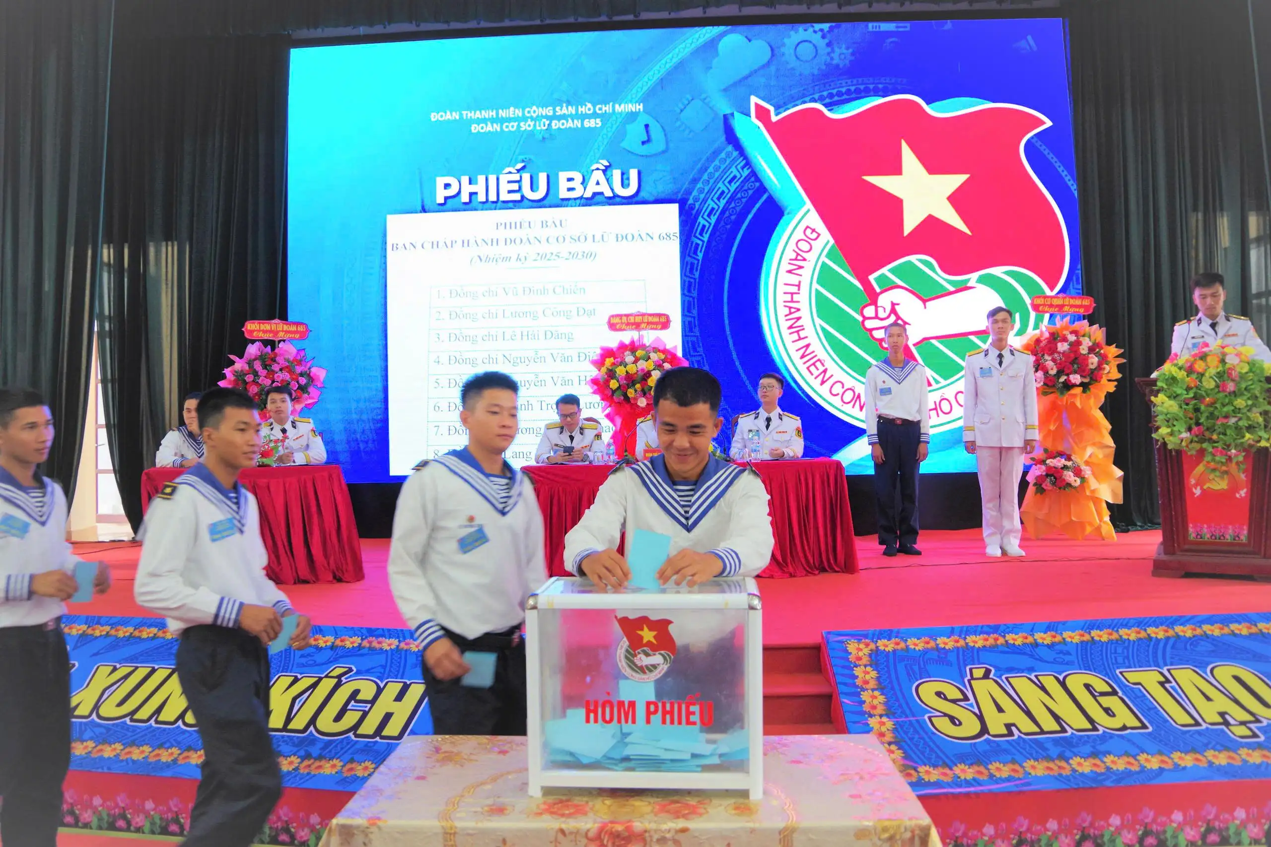 Đoàn cơ sở Lữ đoàn 685 tổ chức Đại hội lần thứ III, nhiệm kỳ 2025 – 2030