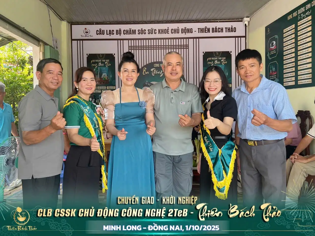 Khai trương CLB Chăm sóc Sức khỏe Chủ động Công nghệ 2TeB Thiên Bách Thảo – Số 04 Chơn Thành, Đồng Nai