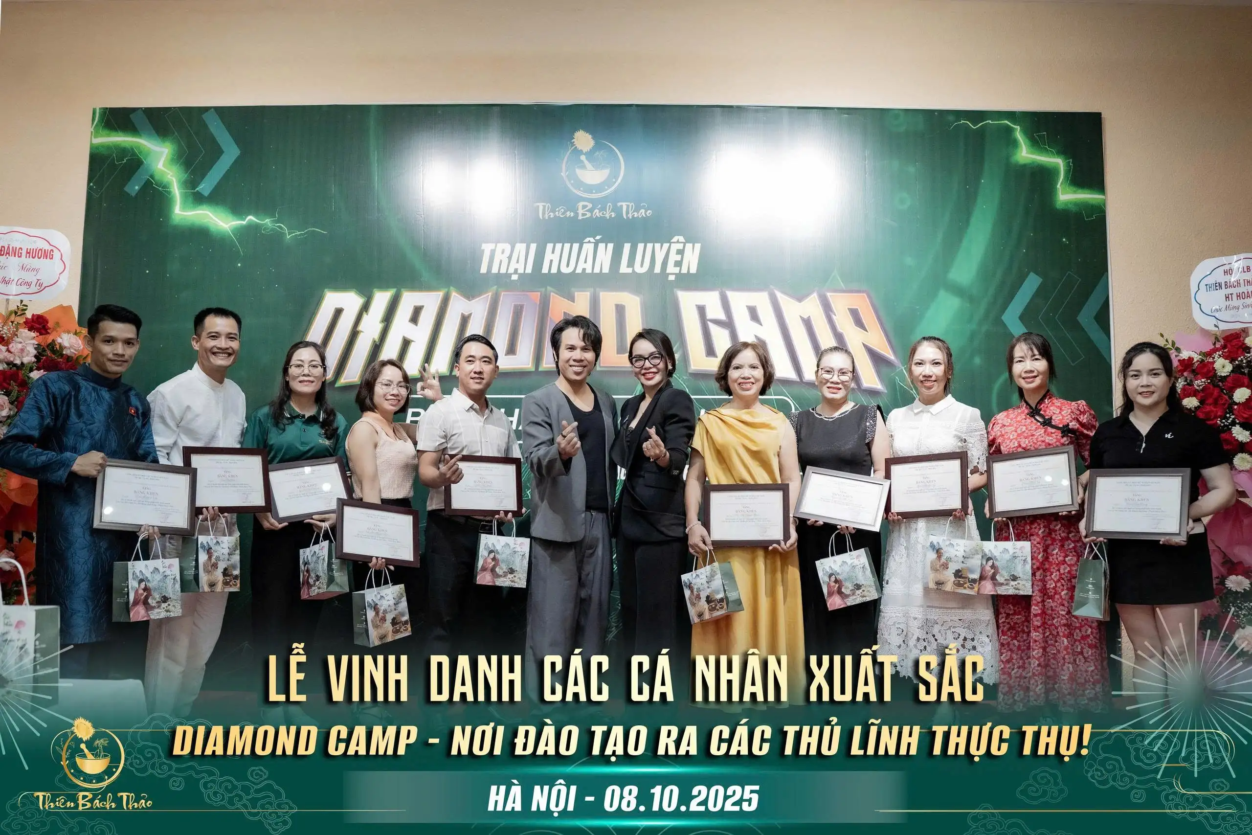 Diamond Camp 2025: Nhiều hoạt động ý nghĩa vì sứ mệnh phụng sự cộng đồng
