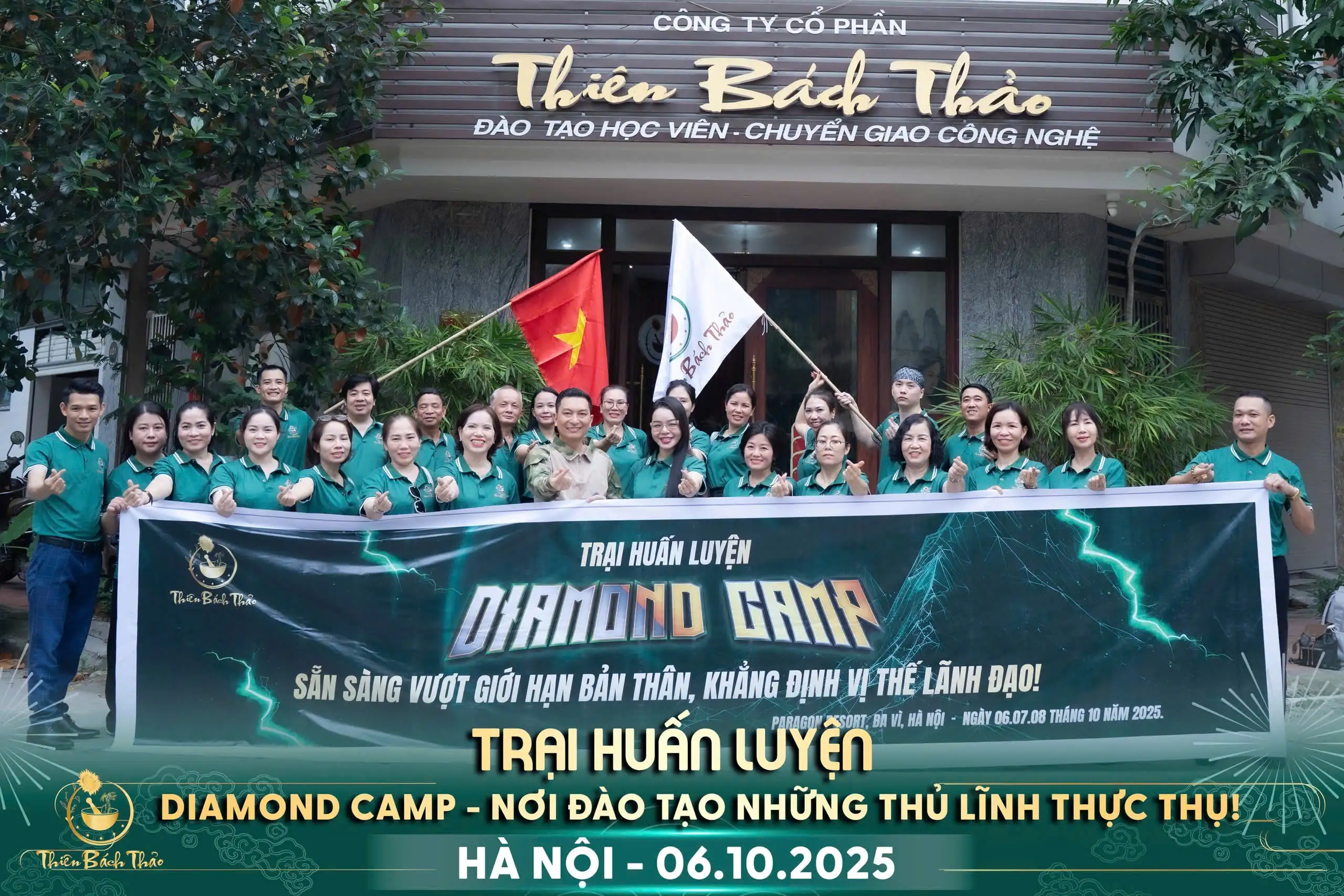 Diamond Camp 2025: Nhiều hoạt động ý nghĩa vì sứ mệnh phụng sự cộng đồng