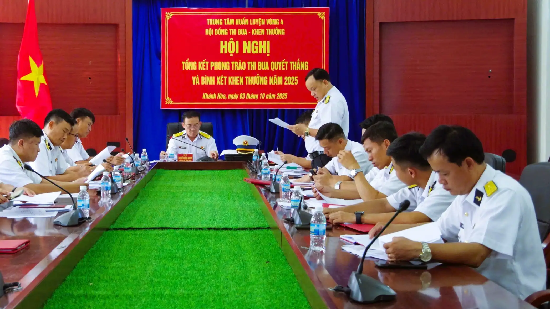 Hội đồng thi đua – khen thưởng Trung tâm Huấn luyện Vùng 4 tổng kết phong trào thi đua quyết thắng năm 2025