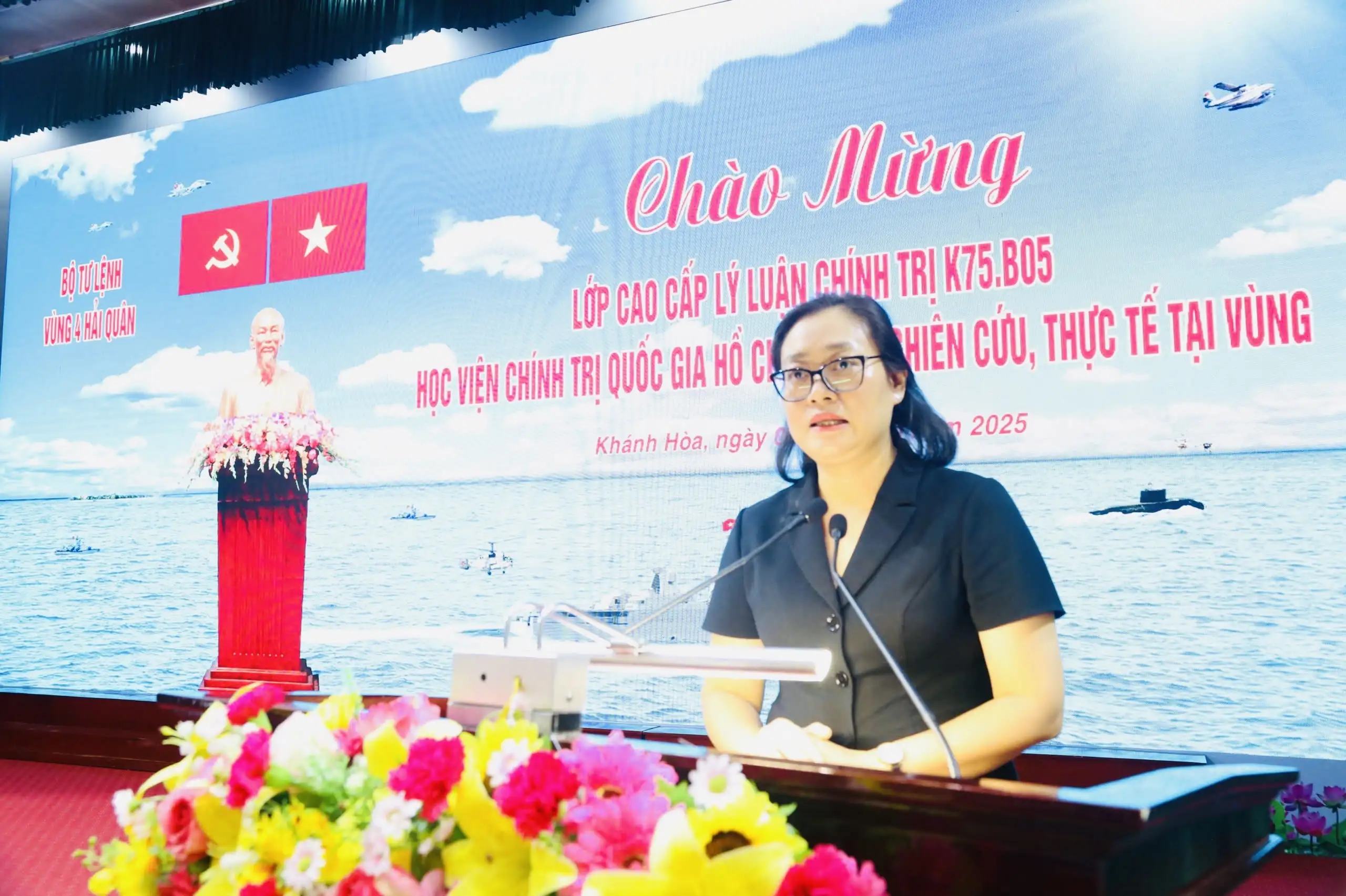 Đoàn Cán bộ Học viện Chính trị Quốc gia Hồ Chí Minh nghiên cứu, thực tế tại Vùng 4