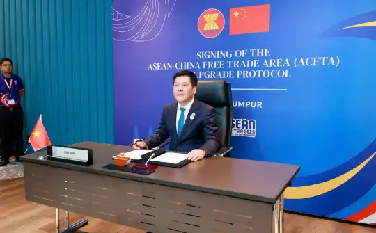 Ký Nghị định thư nâng cấp Hiệp định thương mại tự do ASEAN – Trung Quốc (ACFTA 3.0)