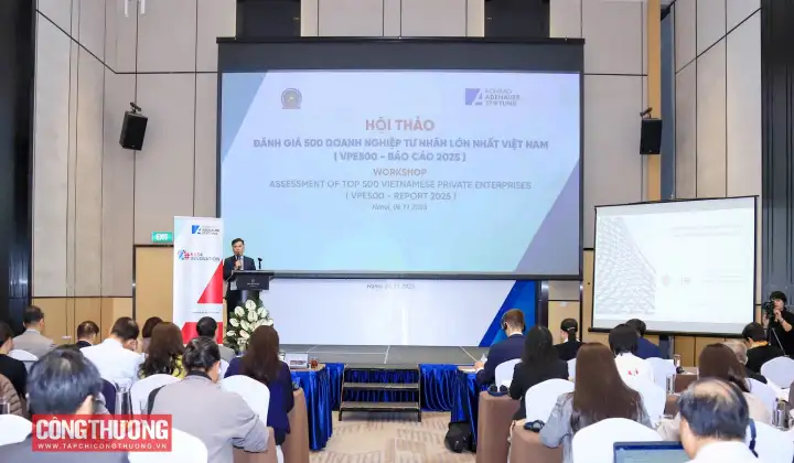 Doanh nghiệp công nghiệp, thương mại chiếm gần 60% top 500 doanh nghiệp tư nhân lớn nhất Việt Nam