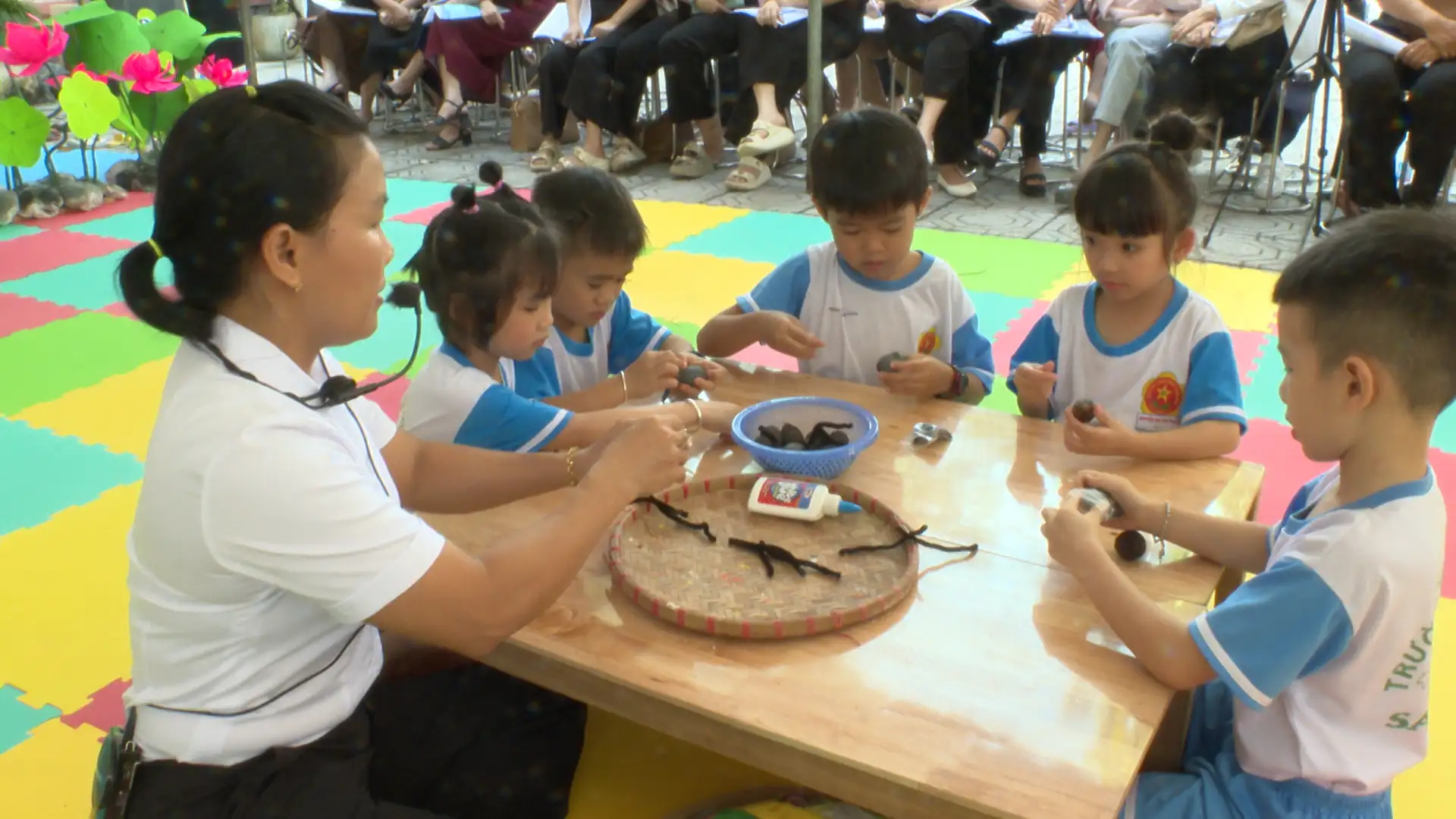 Cụm 15, của Sở giáo dục và đào tỉnh tỉnh Đồng Nai: tổ chức sinh hoạt chuyên môn bậc Mầm non