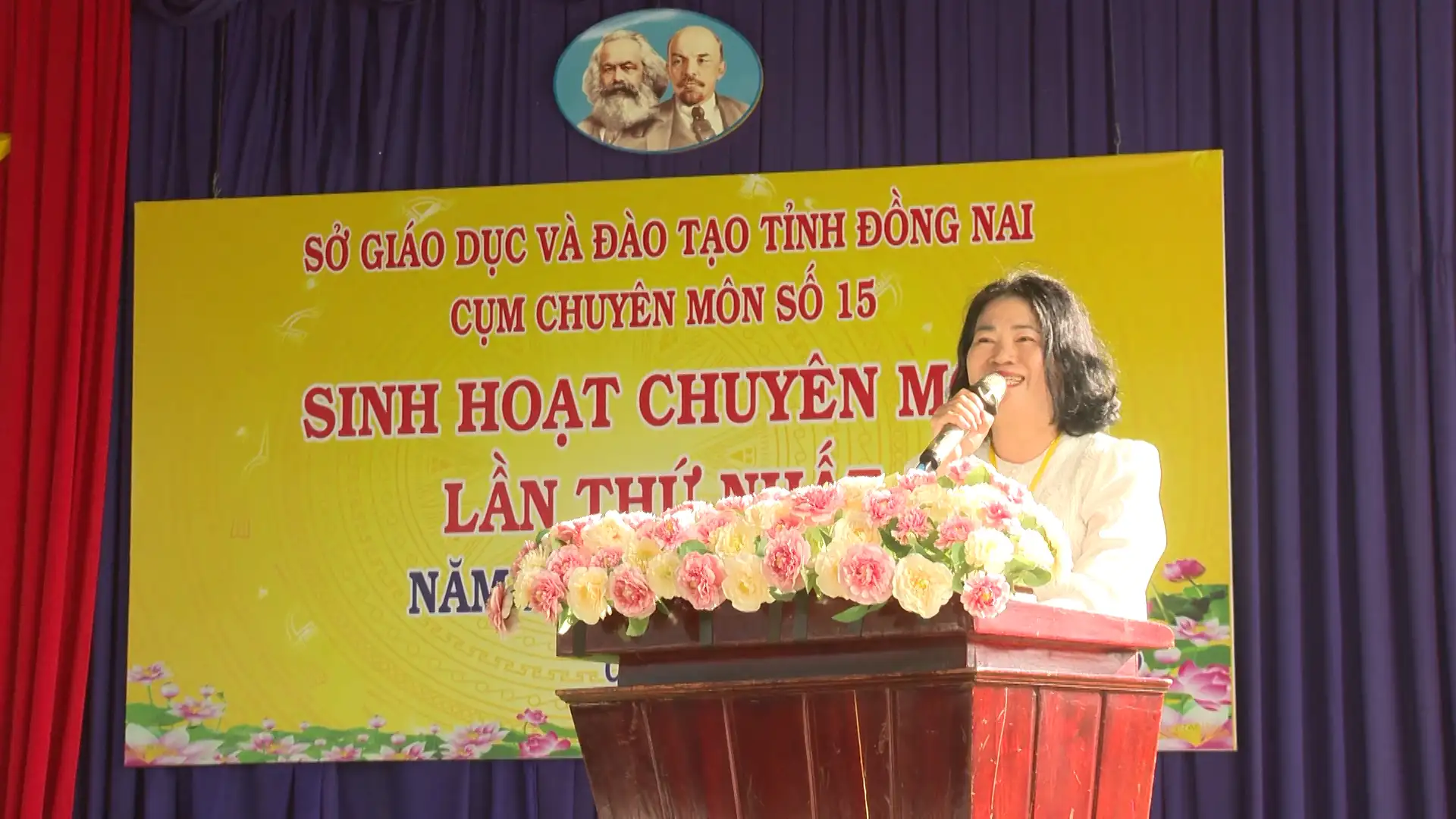 Cụm 15, của Sở giáo dục và đào tỉnh tỉnh Đồng Nai: tổ chức sinh hoạt chuyên môn bậc Mầm non