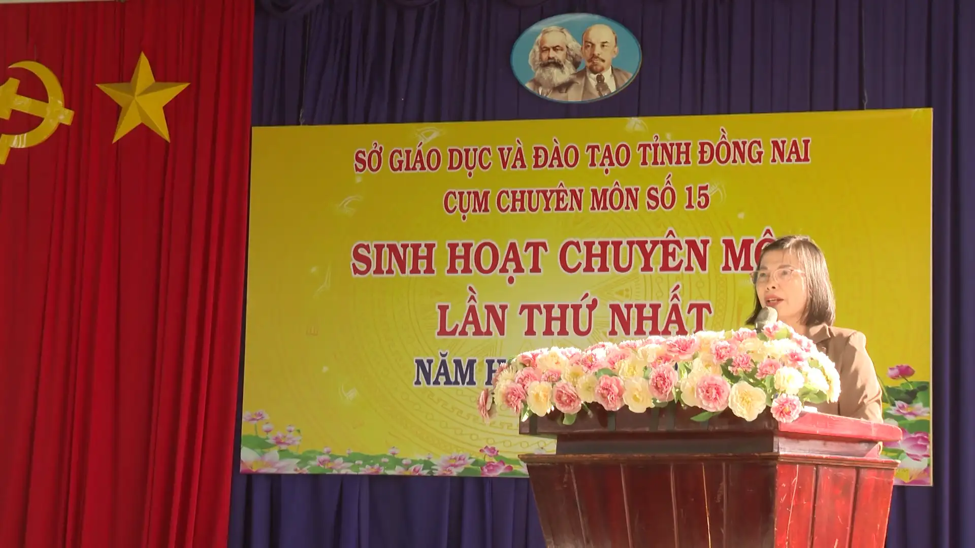 Cụm 15, của Sở giáo dục và đào tỉnh tỉnh Đồng Nai: tổ chức sinh hoạt chuyên môn bậc Mầm non