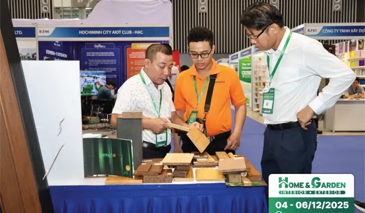 Hơn 250 doanh nghiệp trong và ngoài nước sẽ tham gia Triển lãm quốc tế Trang trí Nhà & Cảnh quan Việt Nam 2025