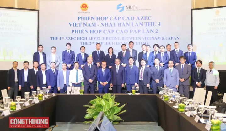 Việt Nam – Nhật Bản đẩy nhanh tiến độ thực hiện các dự án theo Sáng kiến AZEC