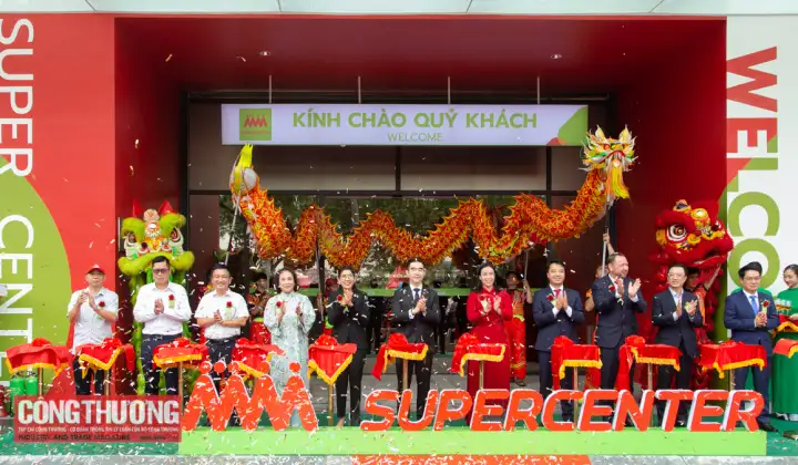 Đưa vào hoạt động trung tâm thương mại đầu tiên của MM Mega Market tại Việt Nam