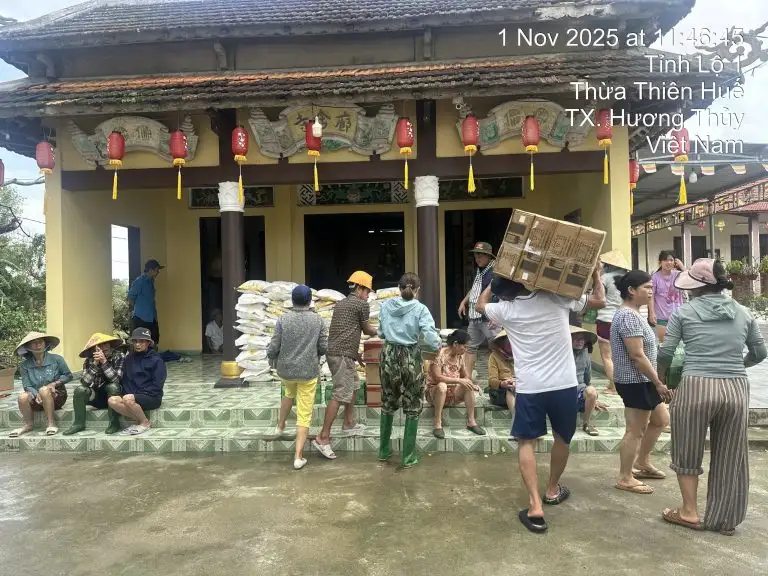 Hiệp hội Yến sào Việt Nam tiếp tục hành trình thiện nguyện – Hướng về người dân vùng ngập lũ Thành phố Huế