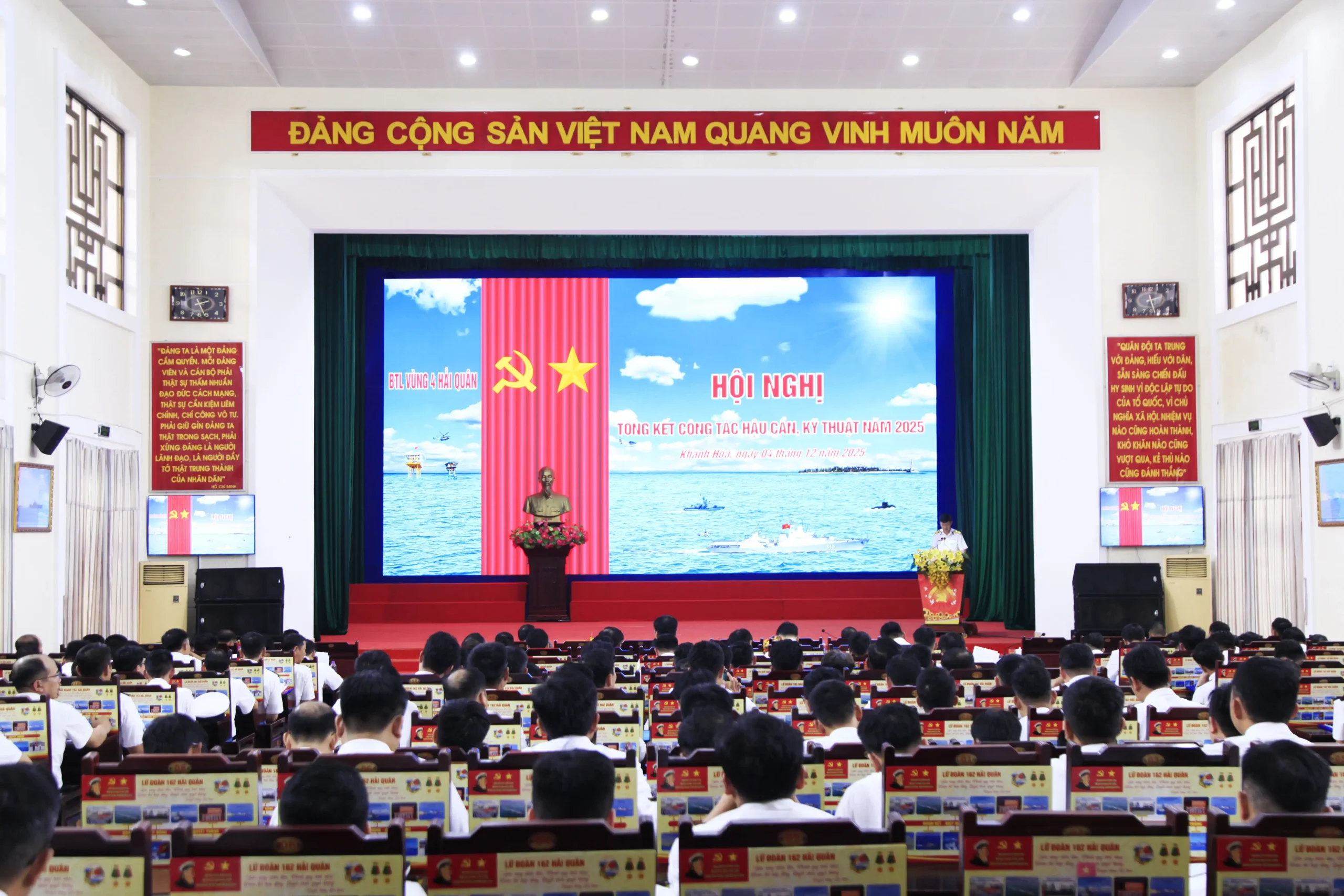 Vùng 4 Hải quân bảo đảm tốt hậu cần, kỹ thuật cho các nhiệm vụ năm 2025