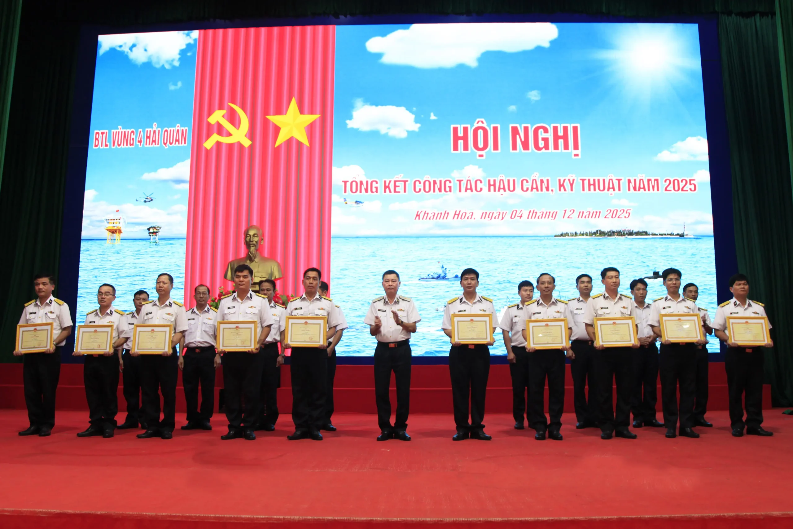 Vùng 4 Hải quân bảo đảm tốt hậu cần, kỹ thuật cho các nhiệm vụ năm 2025