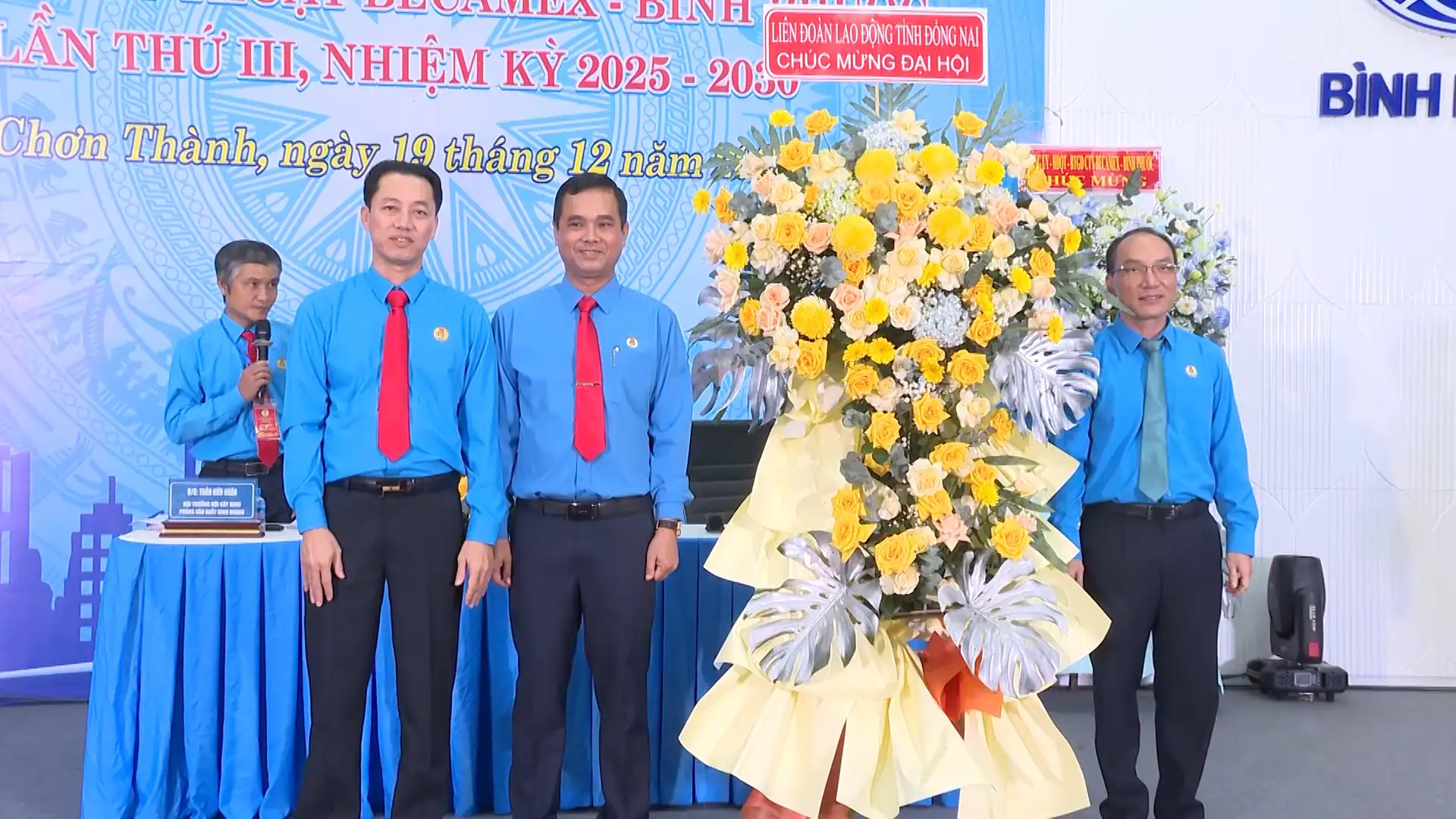 Đồng Nai: Đại hội Công đoàn cơ sở Công ty Cổ phần Phát triển Hạ tầng Kỹ thuật Becamex-Bình Phước