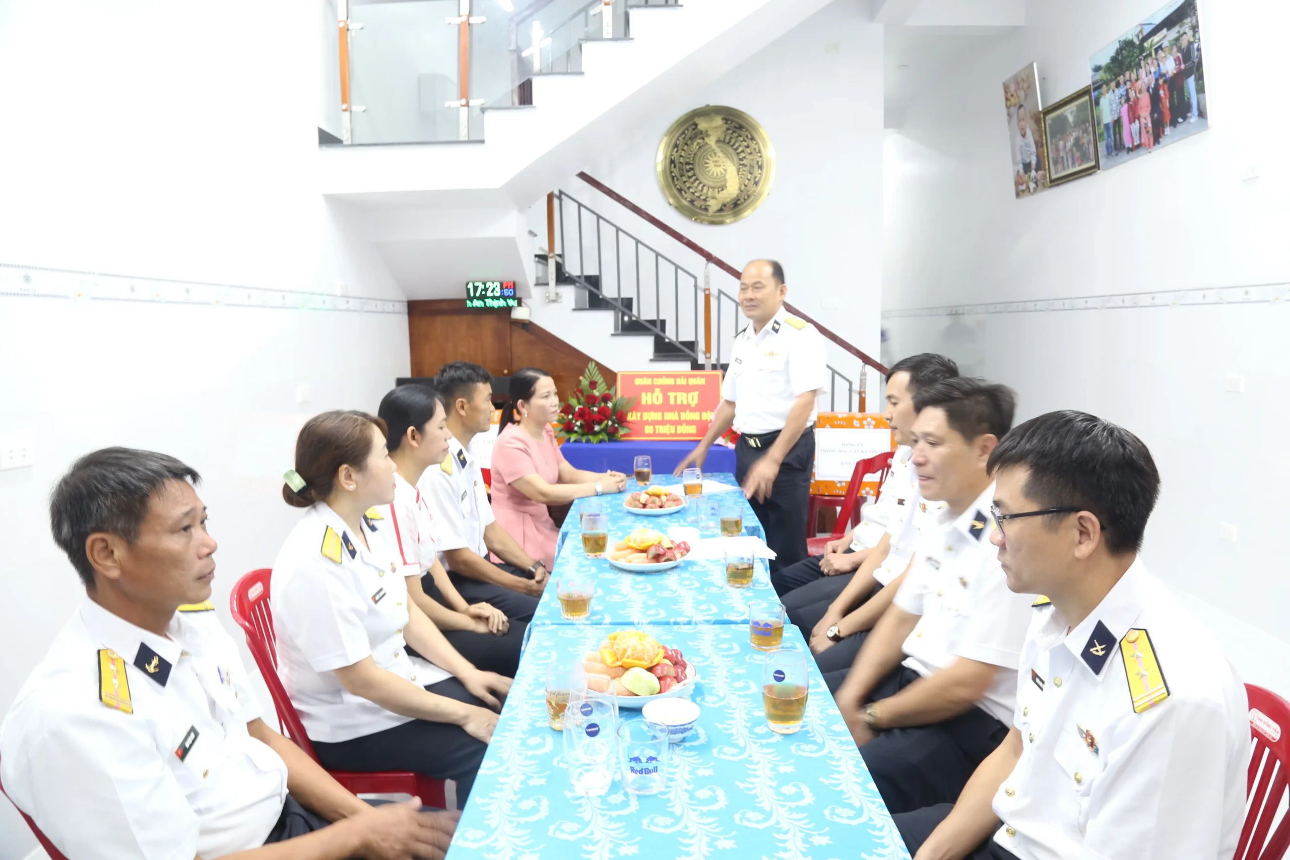 Phòng Hậu cần - Kỹ thuật Vùng 4 Hải quân khánh thành và bàn giao “Nhà đồng đội” 2 Phòng Hậu cần – Kỹ thuật Vùng 4 Hải quân khánh thành và bàn giao “Nhà đồng đội”
