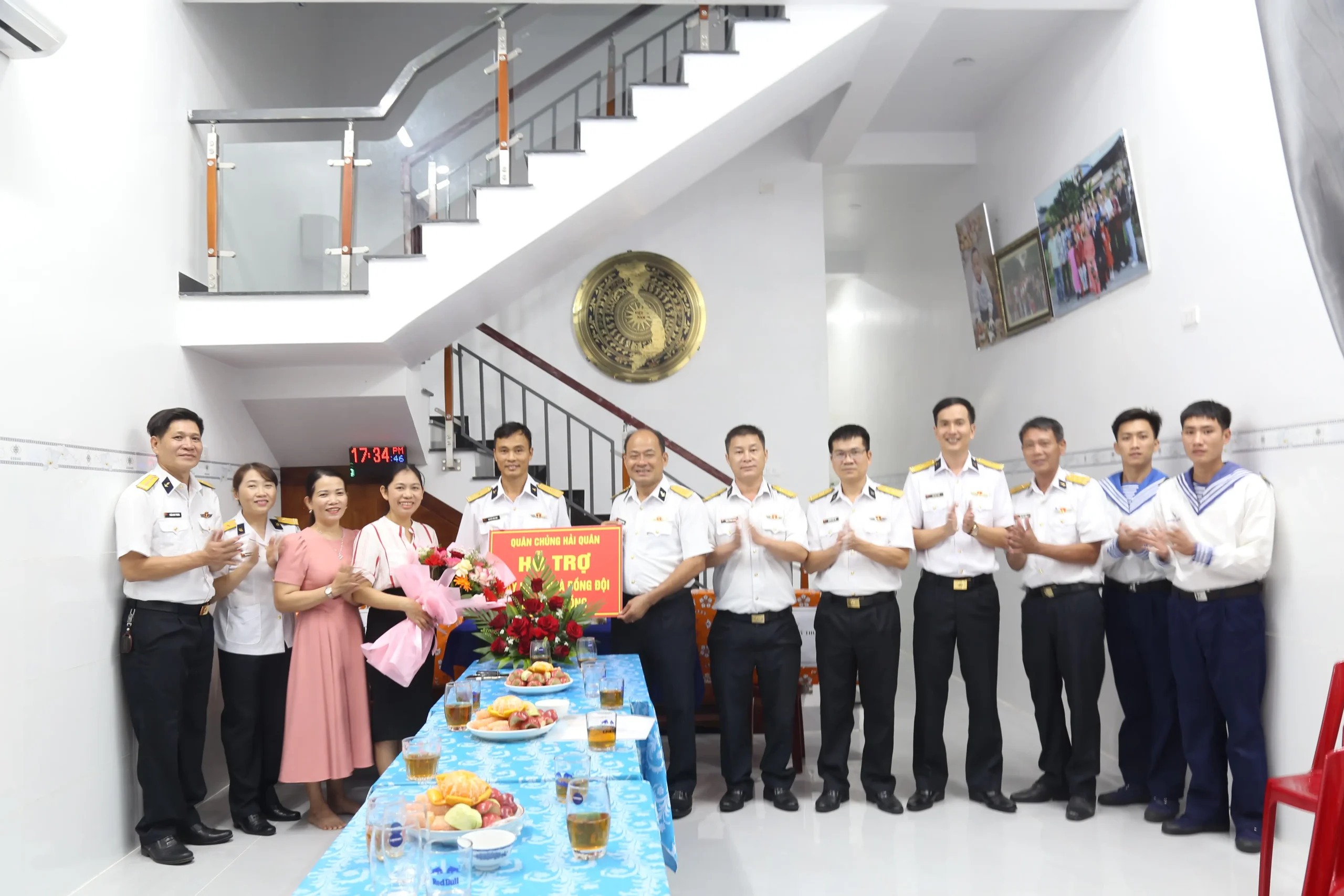 Phòng Hậu cần – Kỹ thuật Vùng 4 Hải quân khánh thành và bàn giao “Nhà đồng đội”