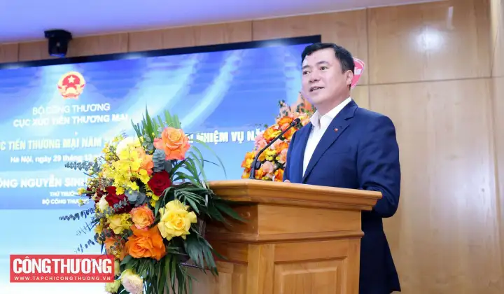 Thứ trưởng Nguyễn Sinh Nhật Tân: Đổi mới, sáng tạo trong triển khai, nâng tầm hoạt động xúc tiến thương mại