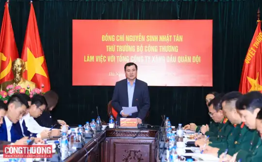 Thứ trưởng Bộ Công Thương Nguyễn Sinh Nhật Tân: Đảm bảo nguồn cung xăng dầu là đảm bảo an ninh năng lượng quốc gia
