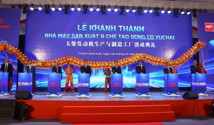 Huế: Khánh thành Nhà máy sản xuất động cơ ô tô hiện đại