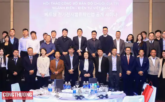 Công bố bản đồ chuỗi giá trị ngành điện – điện tử Việt Nam