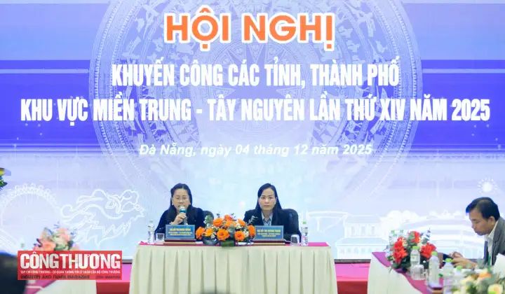 Đang diễn ra Hội nghị Khuyến công khu vực miền Trung – Tây Nguyên năm 2025