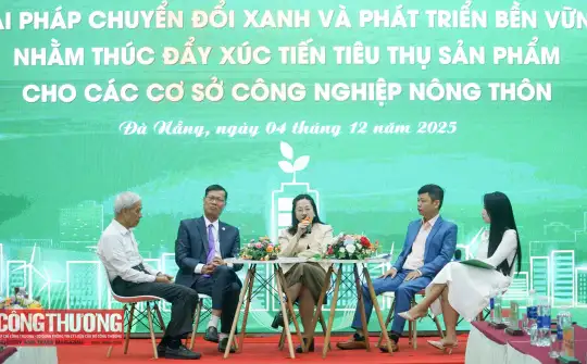 Chuyển đổi xanh tạo lợi thế cạnh tranh bền vững cho cơ sở công nghiệp nông thôn