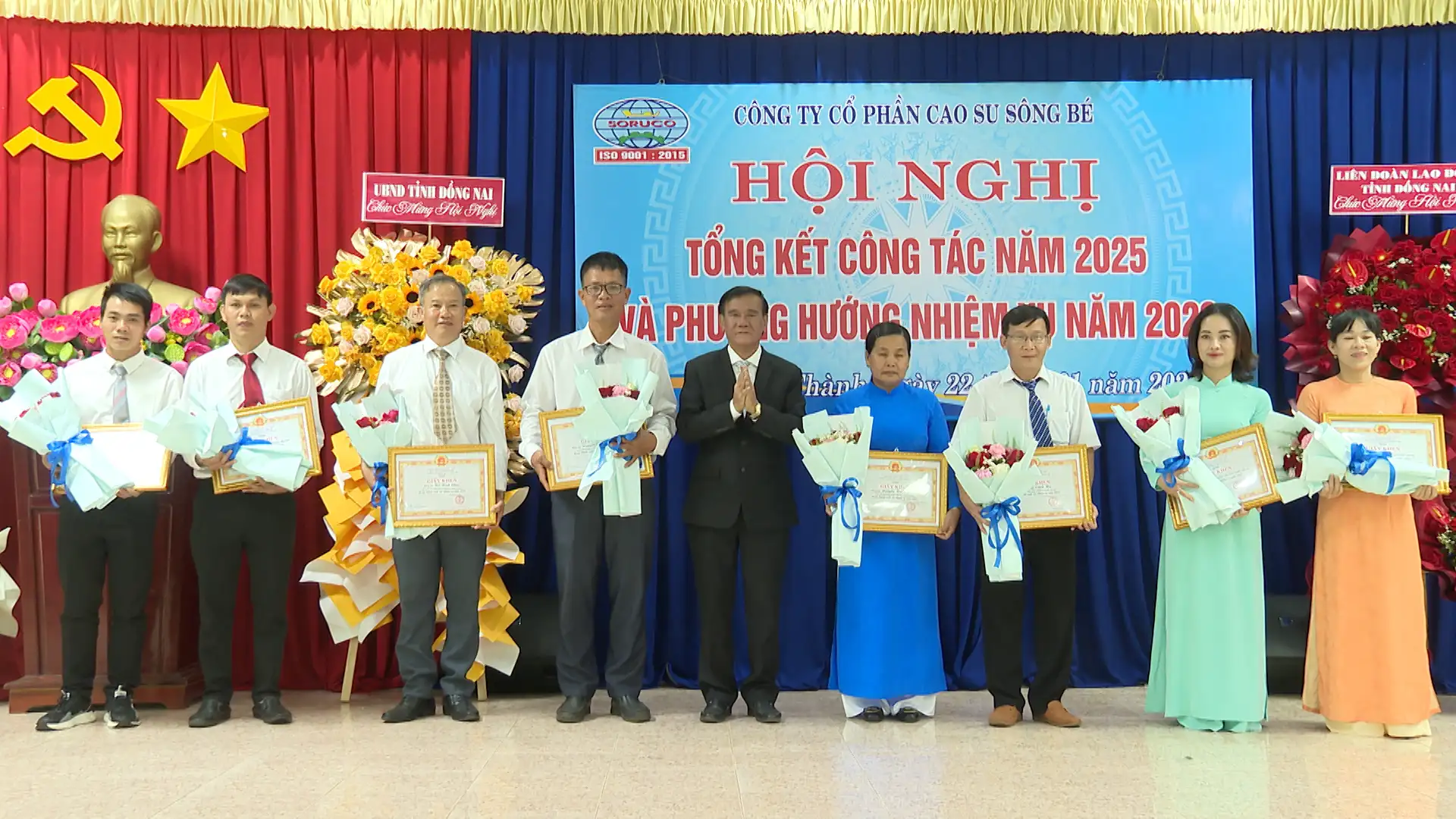 Công ty Cổ phần Cao su Sông Bé nộp ngân sách nhà nước đạt 141,7% kế hoạch
