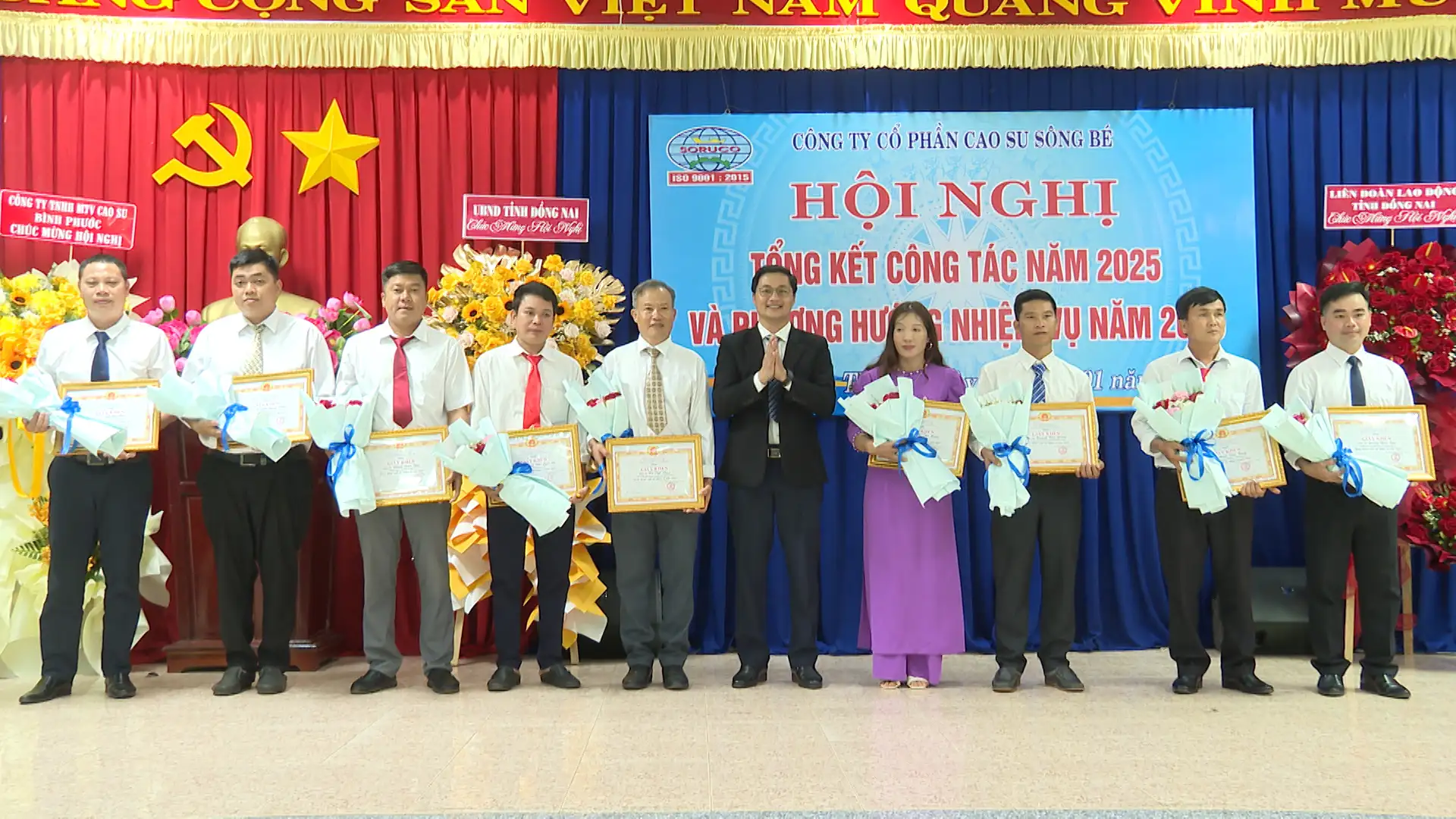 Công ty Cổ phần Cao su Sông Bé nộp ngân sách nhà nước đạt 141,7% kế hoạch