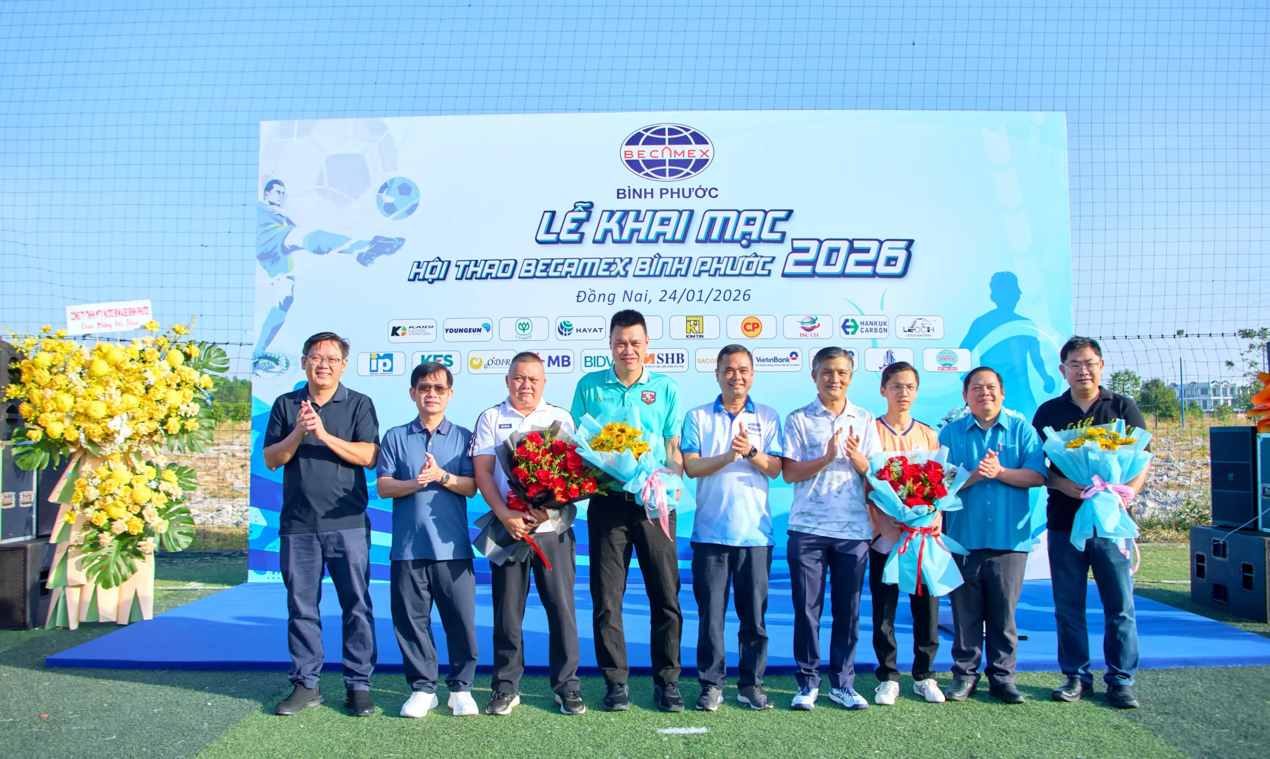 Hội thao Becamex Bình Phước 2026: Sân chơi gắn kết doanh nghiệp và người lao động