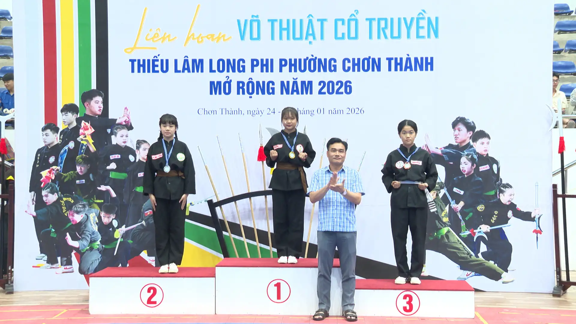 Chơn Thành: Liên hoan võ thuật cổ truyền, năm 2026