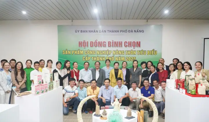 Đà Nẵng: Công nhận 22 sản phẩm công nghiệp nông thôn tiêu biểu cấp thành phố năm 2025