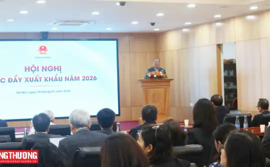 Đồng bộ giải pháp thúc đẩy xuất khẩu năm 2026, góp phần hiện thực hóa mục tiêu tăng trưởng hai con số