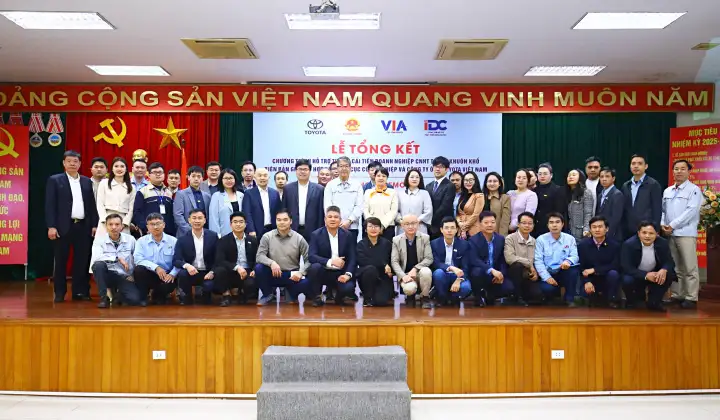 Toyota Việt Nam hỗ trợ doanh nghiệp nội địa nâng cao năng lực cạnh tranh