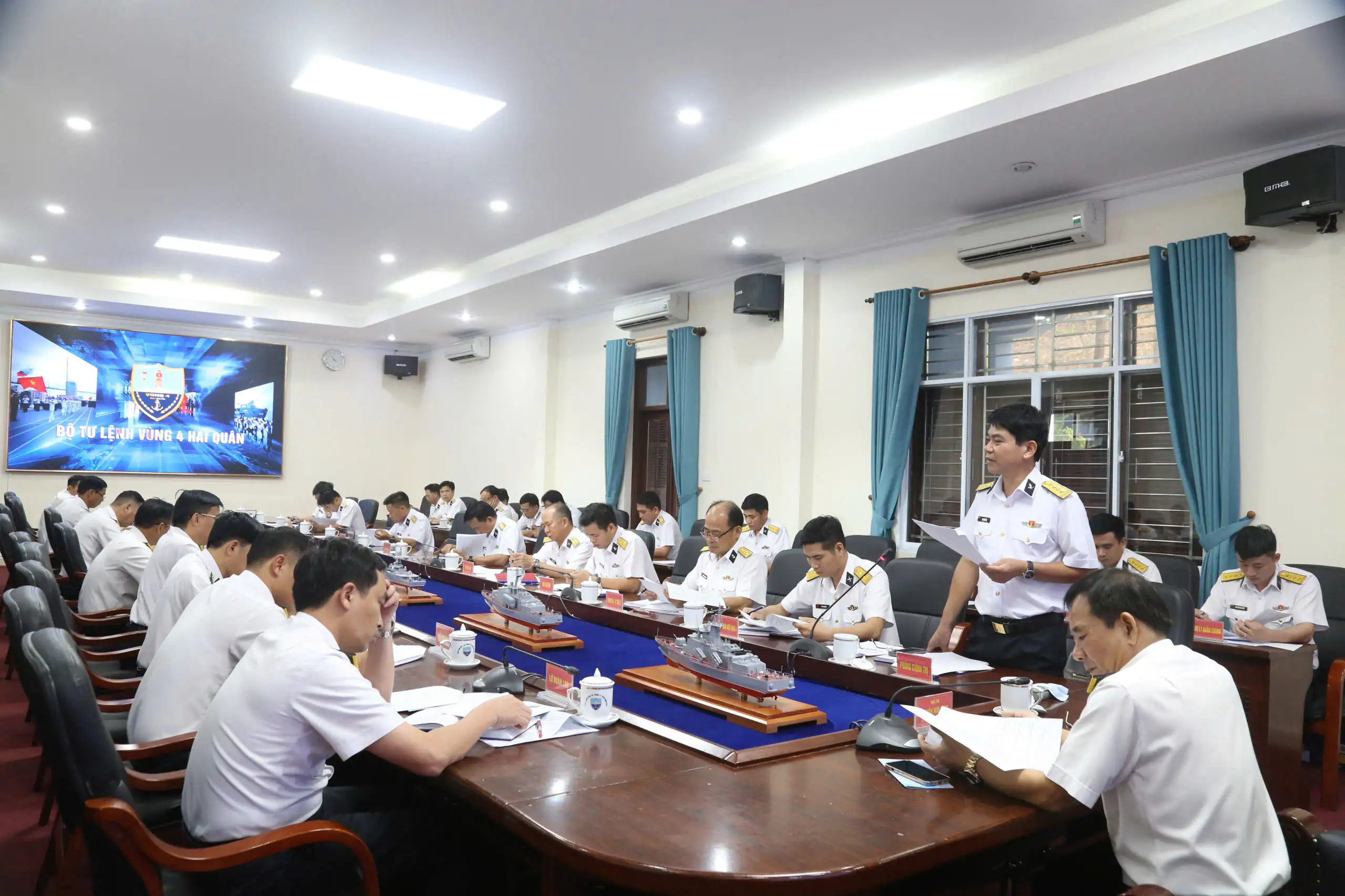 Vùng 4 Hải quân tổ chức Hội nghị phối hợp, triển khai thực hiện Chương trình “Xuân chung tay giữ biển – Tết thắm tình quân dân” năm 2026