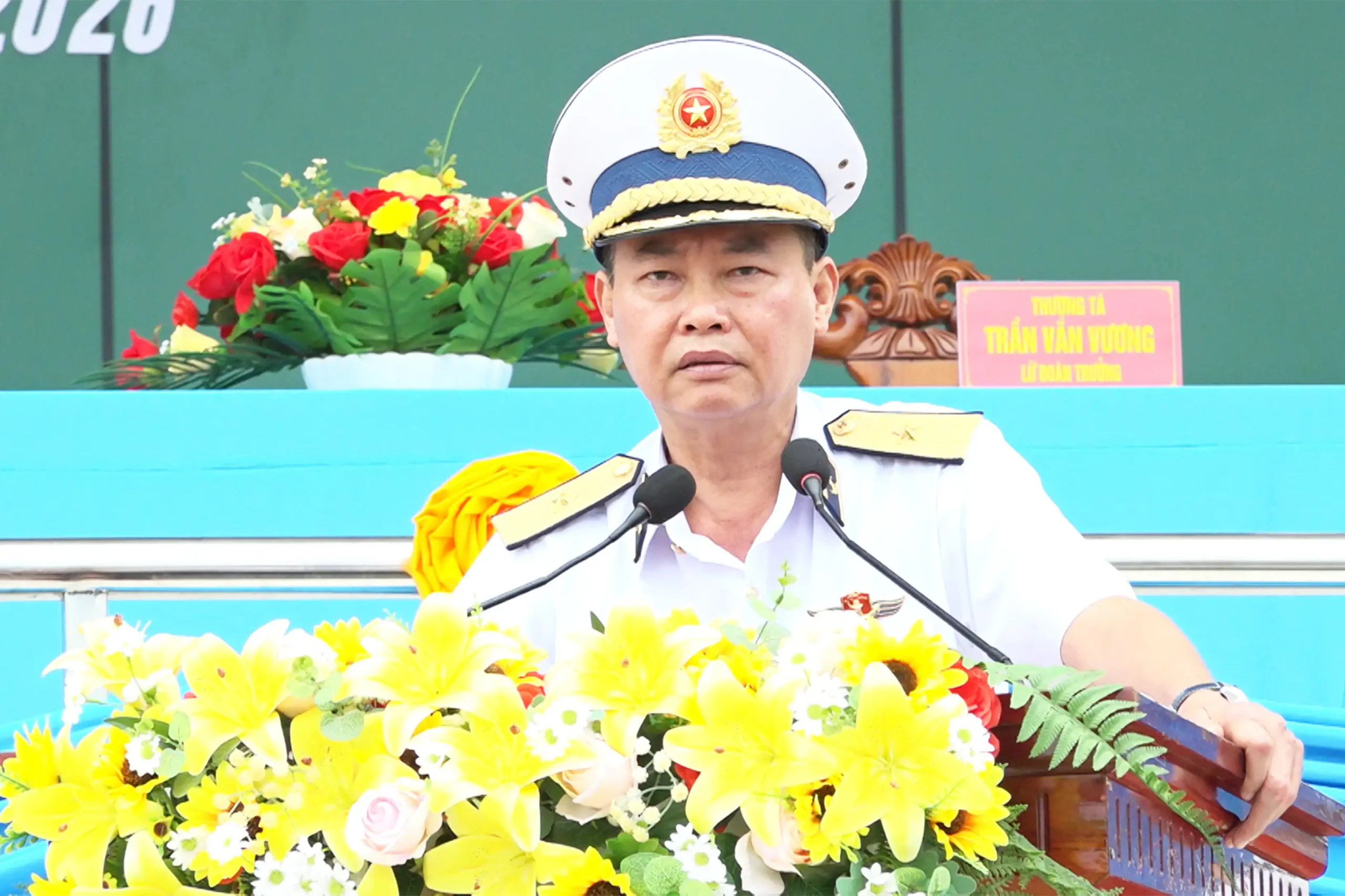 Tư lệnh Vùng 4 Hải quân kiểm tra công tác chuẩn bị Lễ ra quân huấn luyện của Lữ đoàn 162