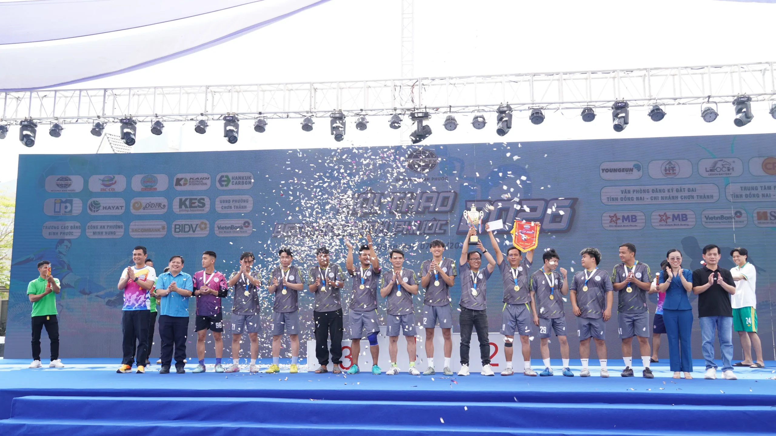 Bế mạc Hội thao Becamex Bình Phước năm 2026