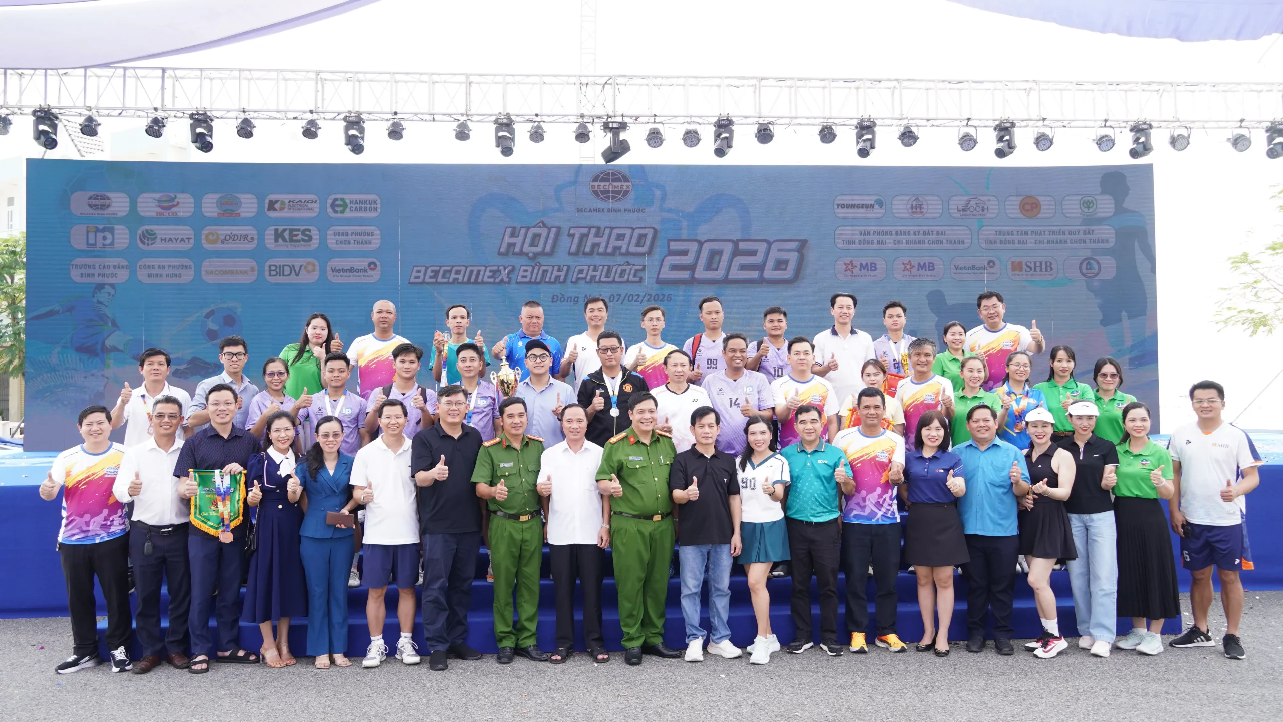 Bế mạc Hội thao Becamex Bình Phước năm 2026