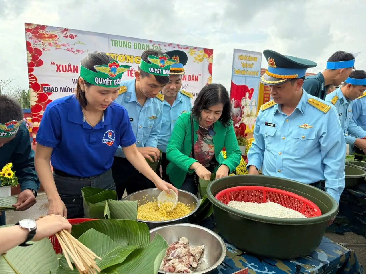 “Xuân canh trời – Tết thắm tình quân dân” lan tỏa không khí Tết tại Trung đoàn 224