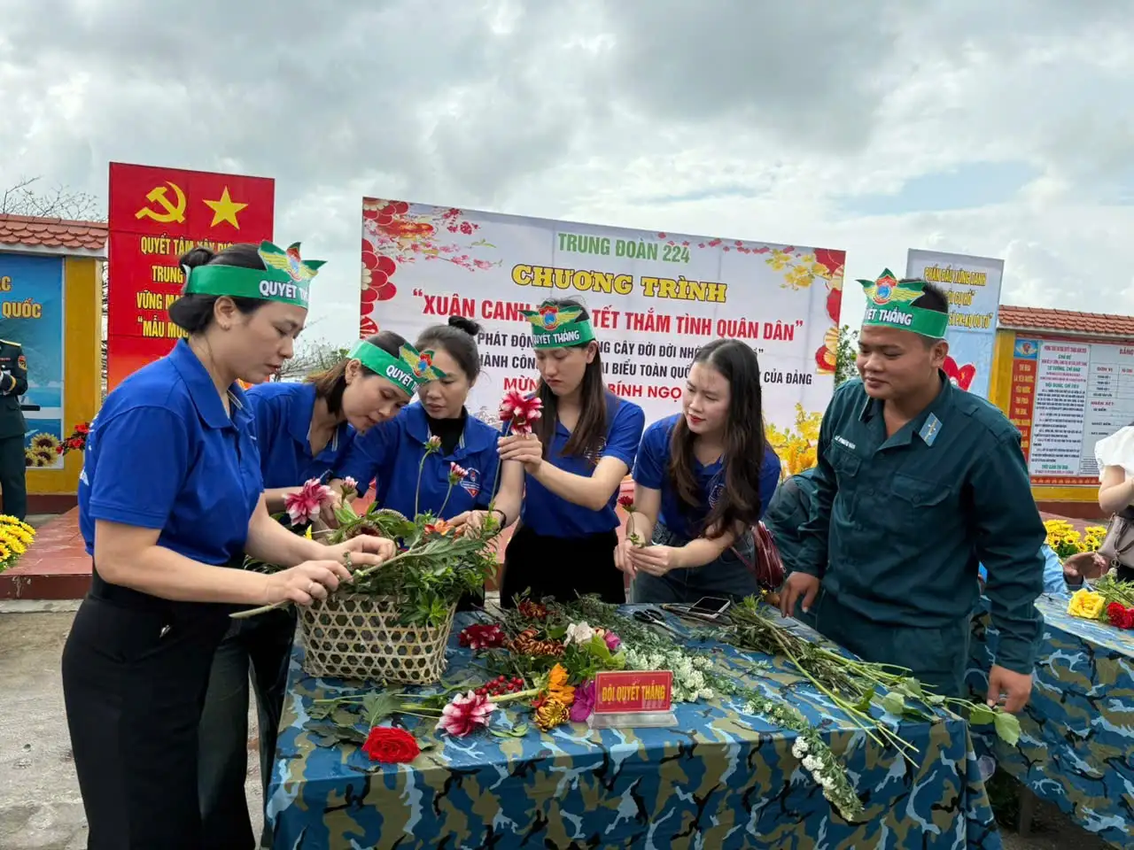“Xuân canh trời – Tết thắm tình quân dân” lan tỏa không khí Tết tại Trung đoàn 224