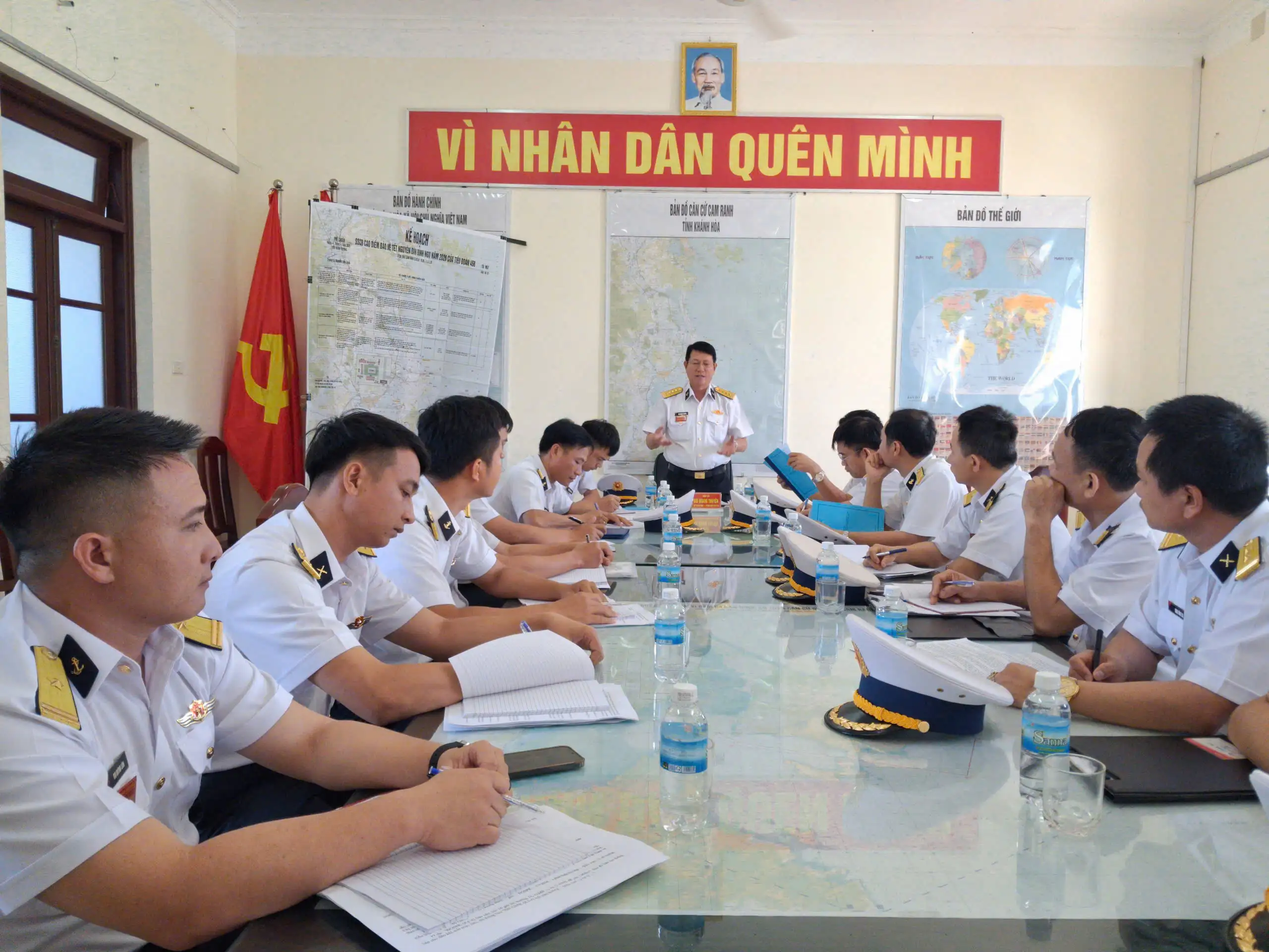 Vùng 4 kiểm tra công tác sẵn sàng chiến đấu tại Tiểu đoàn 458