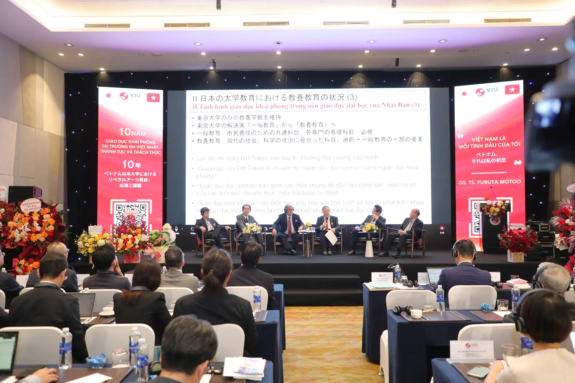 Lễ tri ân GS.TS Furuta Motoo – Hiệu trưởng sáng lập Trường Đại học Việt Nhật