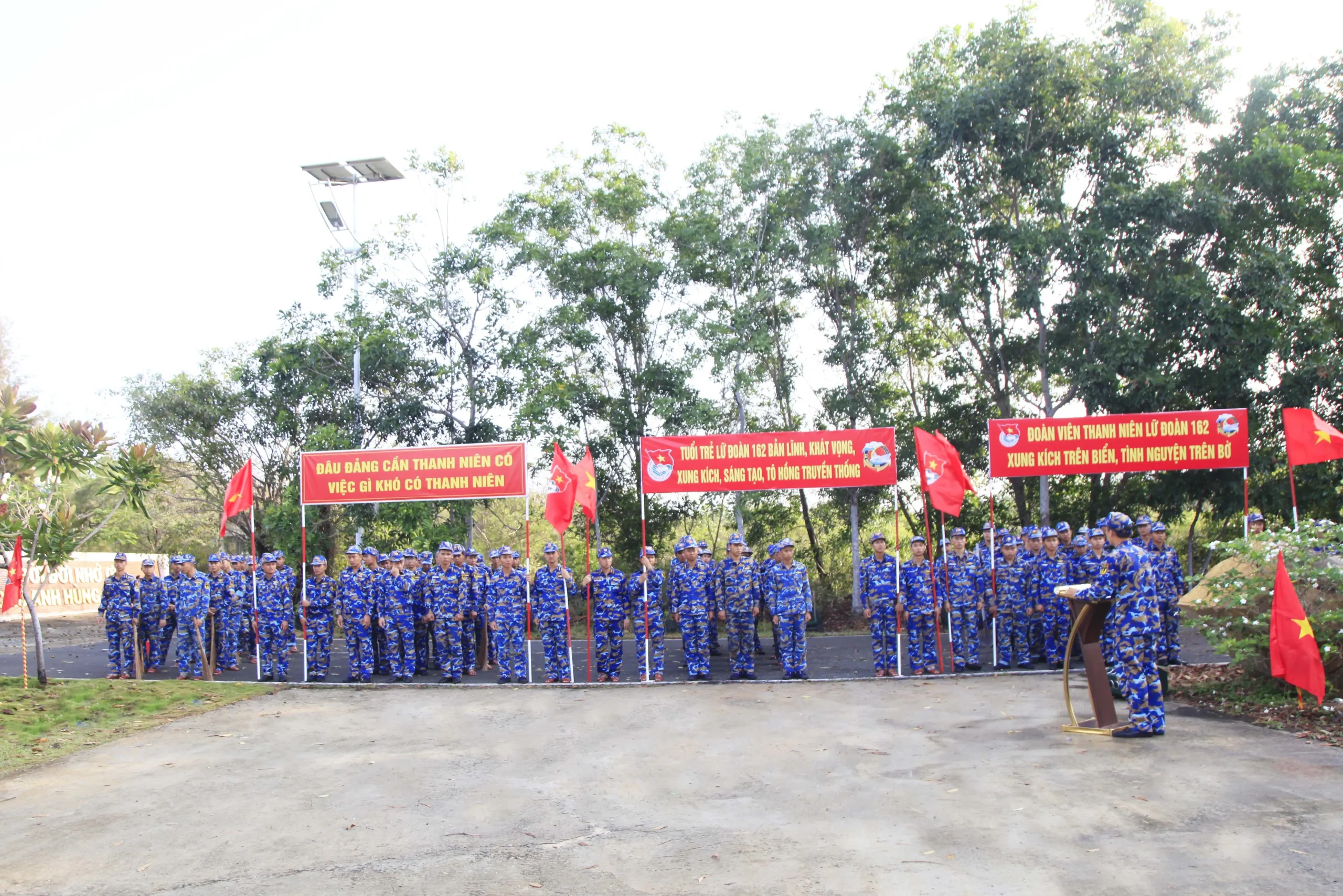 Tuổi trẻ Lữ đoàn 162, Vùng 4 Hải quân xung kích thực hiện tháng thanh niên 2026