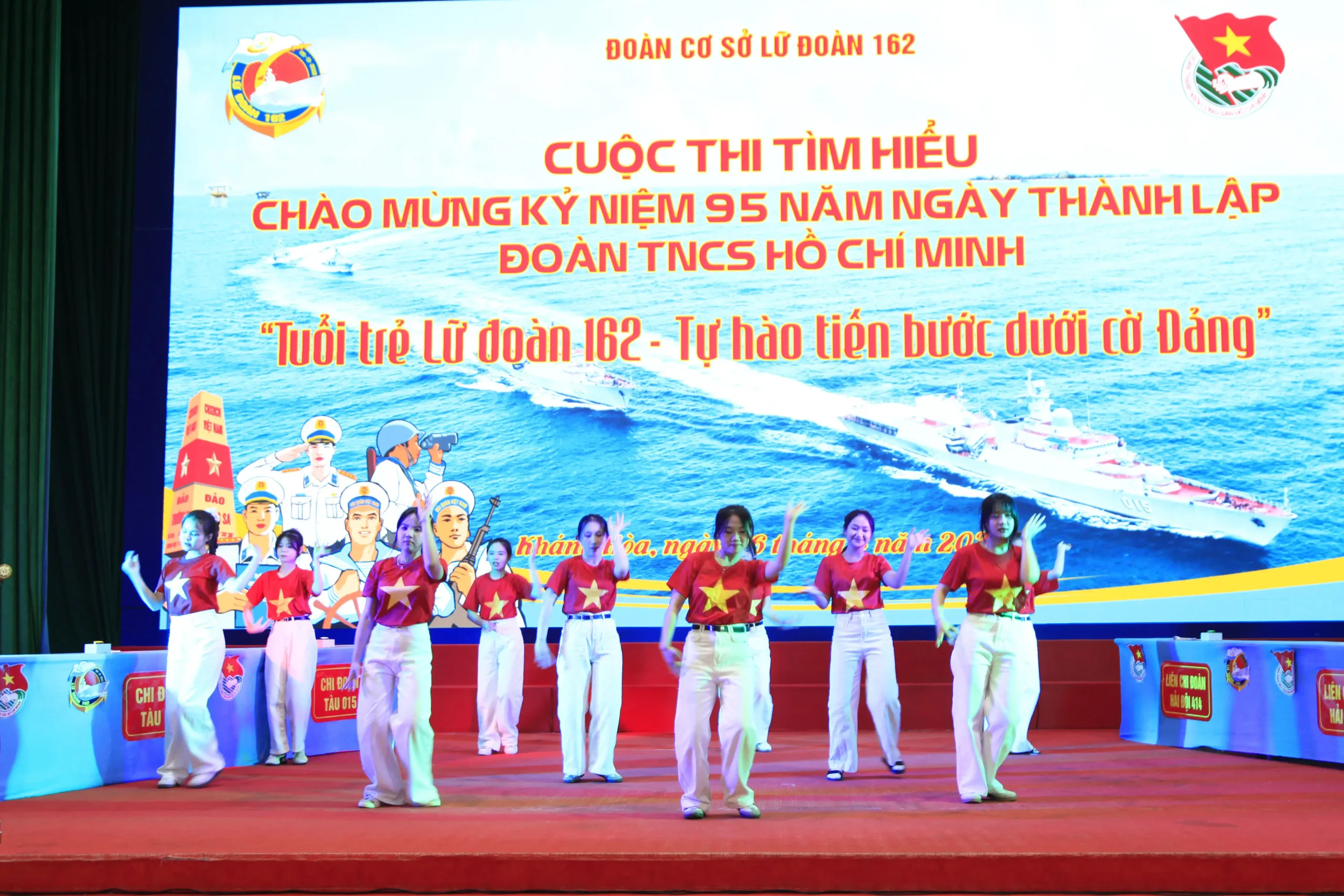 Ấn tượng Cuộc thi tìm hiểu “Tuổi trẻ Lữ đoàn 162 - Tự hào tiến bước dưới cờ Đảng” 1 Ấn tượng Cuộc thi tìm hiểu “Tuổi trẻ Lữ đoàn 162 – Tự hào tiến bước dưới cờ Đảng”
