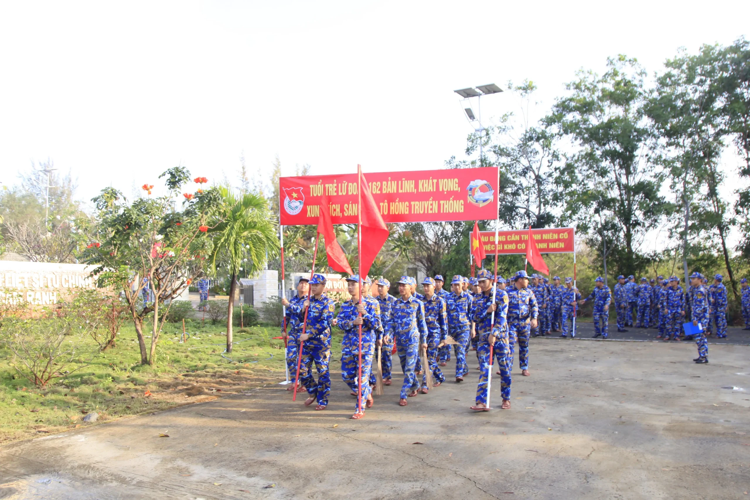 Tuổi trẻ Lữ đoàn 162, Vùng 4 Hải quân xung kích thực hiện tháng thanh niên 2026