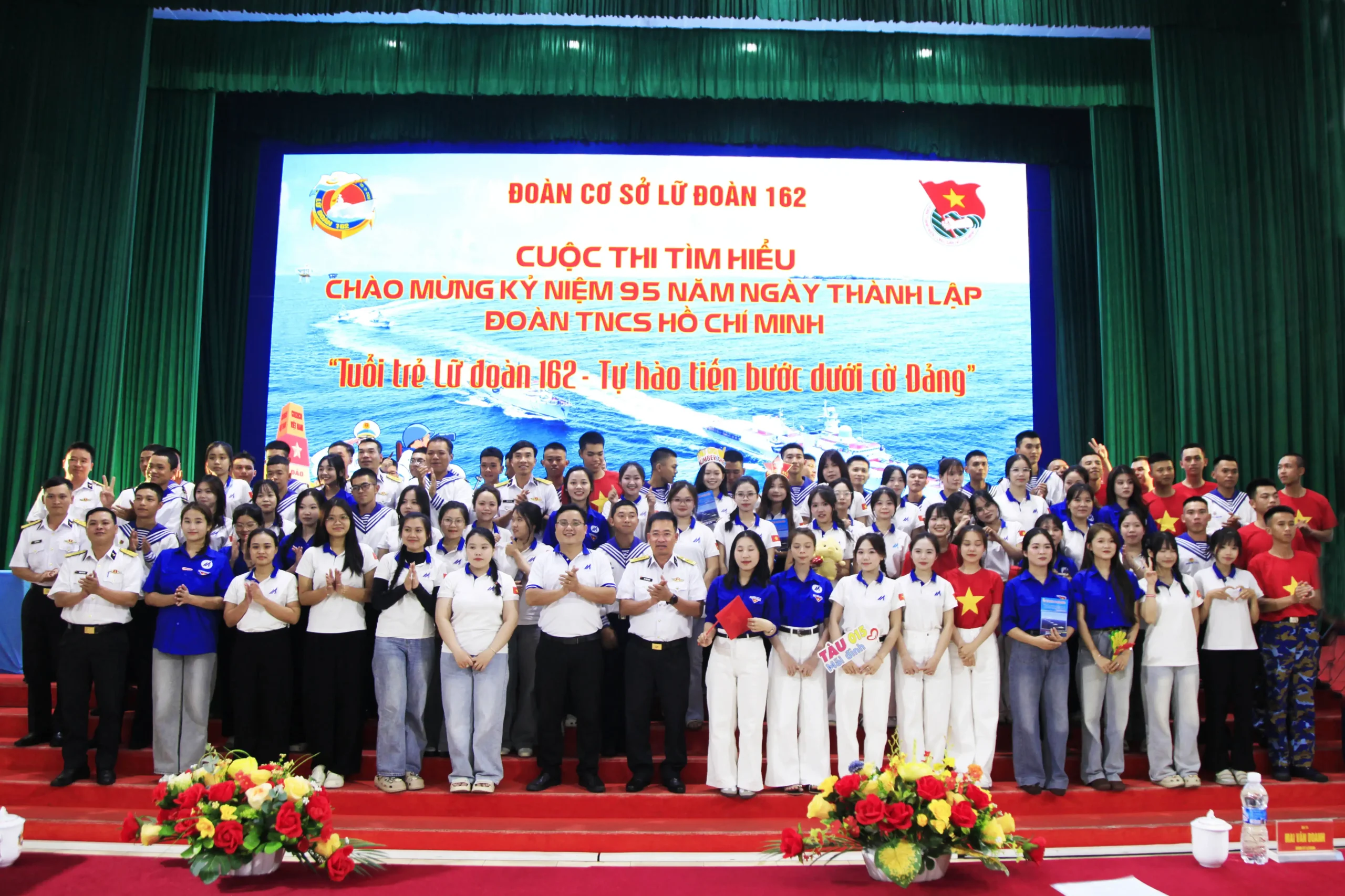 Ấn tượng Cuộc thi tìm hiểu “Tuổi trẻ Lữ đoàn 162 – Tự hào tiến bước dưới cờ Đảng”